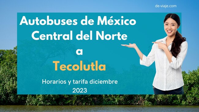 Autobuses de la Ciudad de México a Tecolutla – 2024