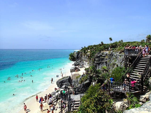 Playa en Tulum